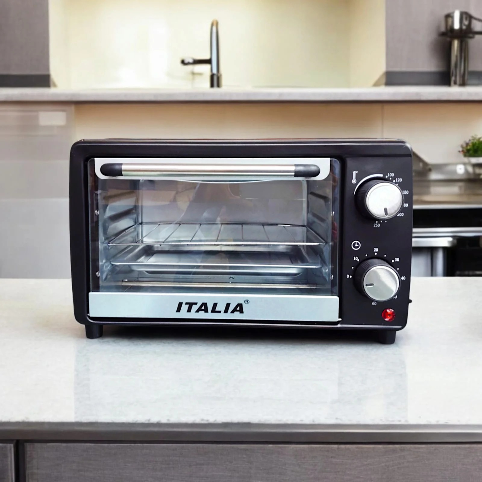 Italia IO9912 Electric Oven Toaster 12L 1000W