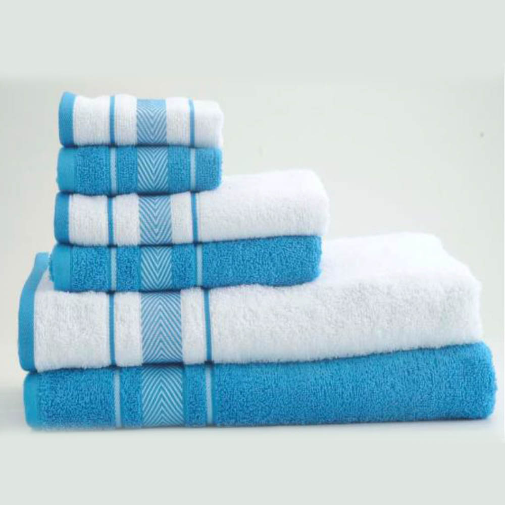 Welspun Bath Carnival 6 Pcs Towel Set
