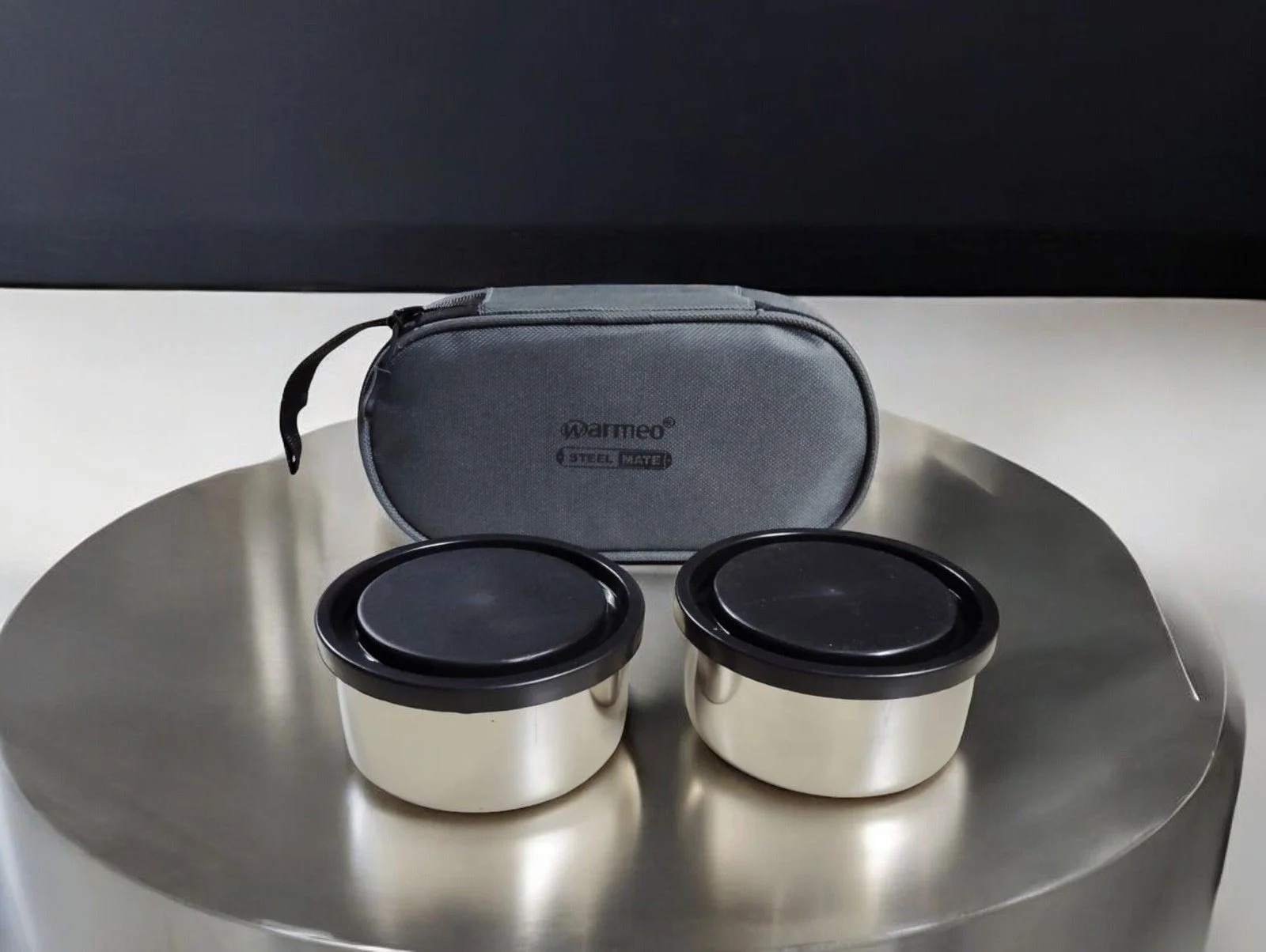 Warmeo Prime 2 Containers Stainless Steel Lunch Box